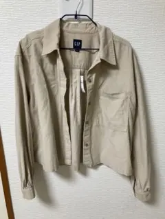 GAP ベージュ 長袖シャツ Mサイズ　コーデュロイ
