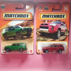 マッチボックス　TOYOTA 4RUNNER 　2台のサムネイル