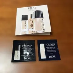 最終値下げ　ディオールフォーエヴァーフルイドグロウ1N＆下地サンプル
