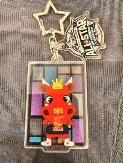 岩手ビッグブルズ　ブルゾー　マスコットアクリルキーホルダー　Bリーグオールスター