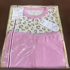 ベビーパジャマ 上下セット 80cm ピンクのサムネイル