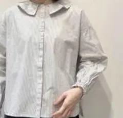 【美品】オオカミとフクロウ オオカミと黒ネコのタンゴ コットン 半袖ブラウス オオカミとフクロウ 黒ネコのタンゴ ブラウス - メルカリ