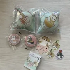 mofusand✖️くら寿司 缶バッジ&クッションチャーム☆