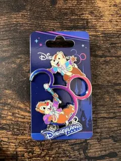 パリディズニー　ピンバッジ　チップとデール