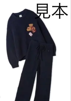 ジェラピケ【ONLINE限定】ベビモコベアさがらプルオーバー＆ロングパンツ
