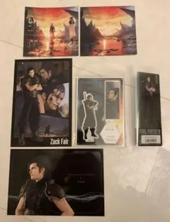 ファイナルファンタジーVII   ザックス　ポストカード　アクスタ　おまけ付き