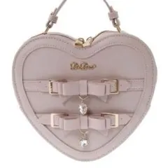 ふわマシュマロ LIZLISA リボンハートバッグ ピンク リボンハートバッグ ｜ LIZ LISA（リズリサ）公式通販 ｜ Tokyo