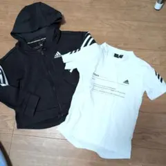 adidas まとめ売り パーカー Tシャツ ジャージ 120cm