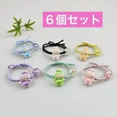 大人気LABUBU ラブブ ヘアゴム6点セット