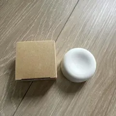 新品未使用MUJI アロマストーン 皿付・白のサムネイル
