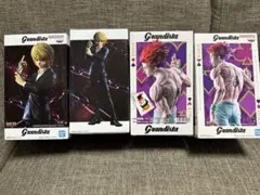 ハンターハンターGrandista ヒソカ2 クラピカ2 フィギュア4体セット