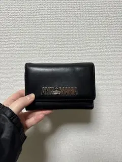 Vivienne Westwood ヴィヴィアン 二つ折り財布 ブラック レザー