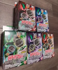 仮面ライダーゼッツ　カプセムノイズver01〜05コンプリートセット