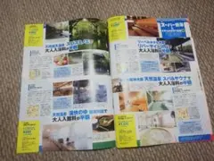関西ウォーカー　関西エリア 日帰り温泉・スパ割引クーポン誌のサムネイル