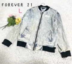 ♡ フォーエバー トゥエンティーワン【L】ブルゾン デニムジャケット アウターのサムネイル