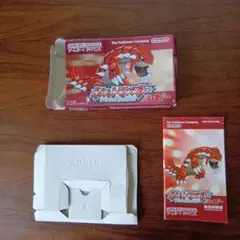 ポケットモンスター ルビー ゲームボーイアドバンス ソフト空箱