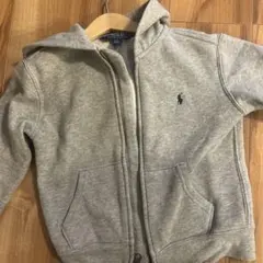 Polo Ralph Lauren ラルフローレン　グレー パーカー 5歳
