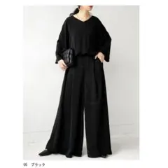 新品未使用　アンティカ　オールインワン　パンツ　ワンピース