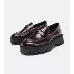 zara ローファー