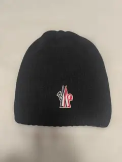 MONCLER 黒 ニット帽のサムネイル