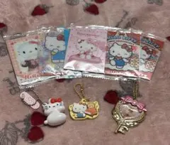ハローキティ キーホルダー・カードセット