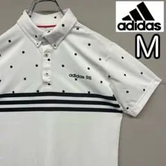 タ*コ様 adidas ゴルフウェア ポロシャツ 白 ドット テーラーメイド