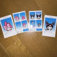 マイメロ クロミ 証明写真風 バラ売り可