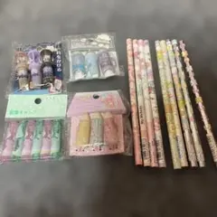 マイメロ❤︎すみっこぐらし❤︎キキララ他鉛筆・キャップセット