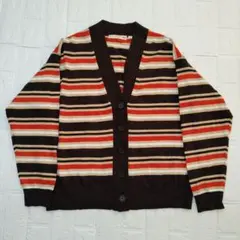 ユニクロ×マルニ　メリノブレンドボーダーオーバーサイズカーディガン S
