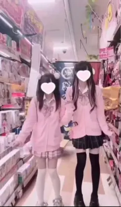 制服7点セット売り 量産型 地雷 ピンク ホワイト ブラック