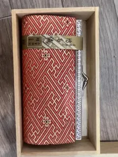 本場綴錦織 長財布 和装小物 木箱入り - メルカリ