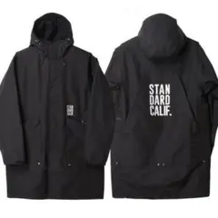 スタンダードカリフォルニア スリーレイヤーフィールドコート 美品 ブラック Sのサムネイル