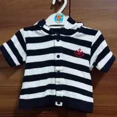 コムサイズムパイル地パーカー