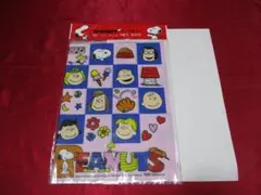 スヌーピー　B5　フリーサイズ　ブックカバー　平成レトロ