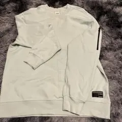 ZARAミントグリーン トレーナー　L ‼️