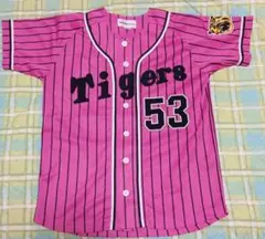 6月末まで値下げ中　阪神タイガース ユニフォーム ピンク 53のサムネイル