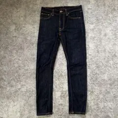 【ヌーディージーンズ】（W29L30）デニム LEAN DEAN 濃紺