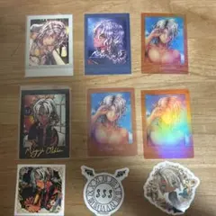 あくねこ ミヤジ カードセット シール