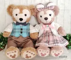 ダッフィー&シェリーメイSサイズ　ハンドメイドコスチューム　ペアセット