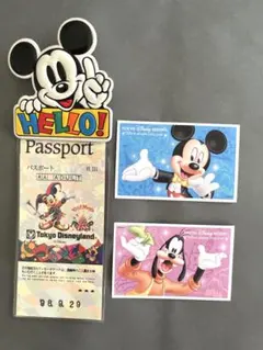 1983年 4月2日 東京ディズニーランド 使用済み チケット 松下電器