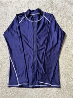 ネイビー 長袖ラッシュガード UVカット