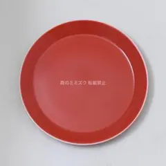 KOYO 光洋陶器 丸皿 プレート パシオン ロッサ 赤 21cm 美濃焼