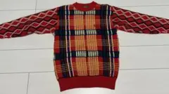 即日発送可能‼️KENZO GOLF チェック柄ニットセーター サイズ1