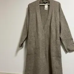 も*中様 UNIQLO 新品未使用ベージュ ロングコート Mサイズ