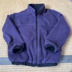 GU フリースジャケット 130 紫