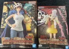 未開封//ワンピース DXF フィギュア トラファルガー・ロー ウタ 2体セット