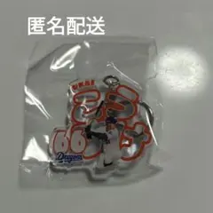 中日ドラゴンズ　野球ガチャ　鵜飼選手　アクリルキーホルダー