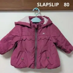 SLAPSLIP ピンク ダウンコート 80