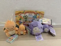 へんしん！メタモン カイリュー ぬいぐるみ マスコット ミュウ