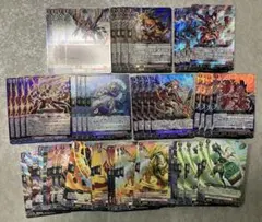 デュエマ vsジャオウガ入り火闇邪王門デッキ 赤黒邪王門パーツ付き